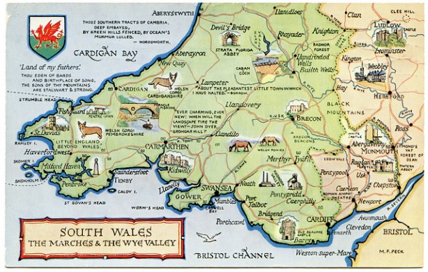 South Wales postcard